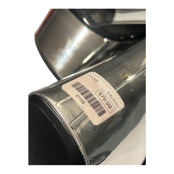 Ellie High Heel Shoes.  Black Silver Stiletto Sandal Size 5. - Picture 5 of 8